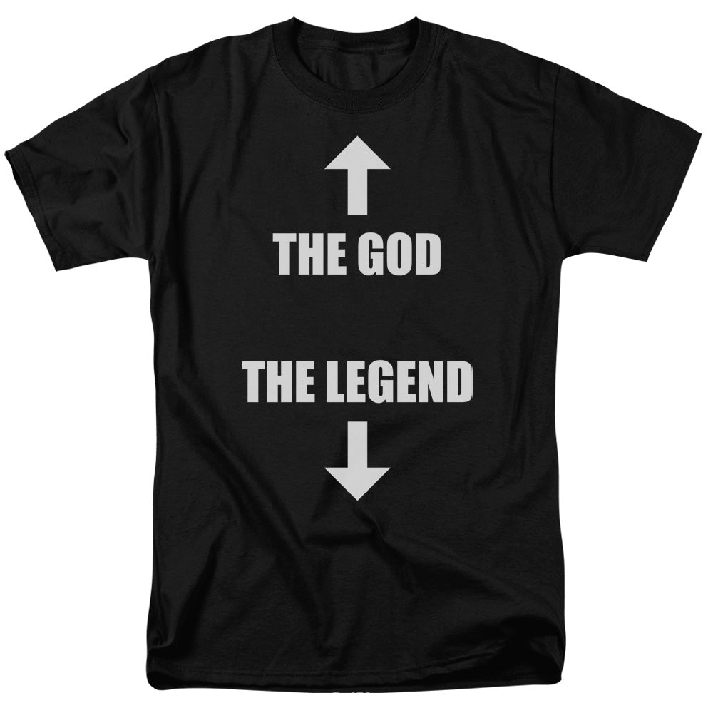 The God Mens T Shirt Black