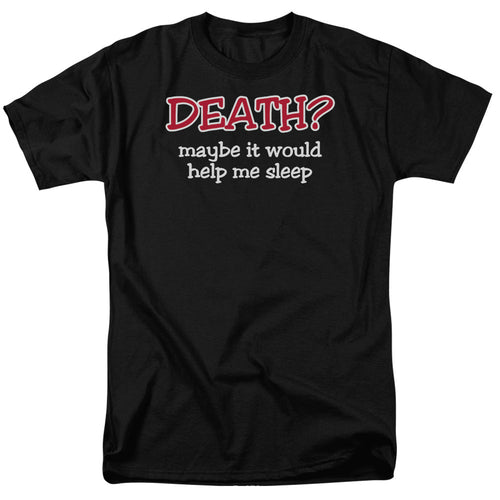 Death Mens T Shirt Black