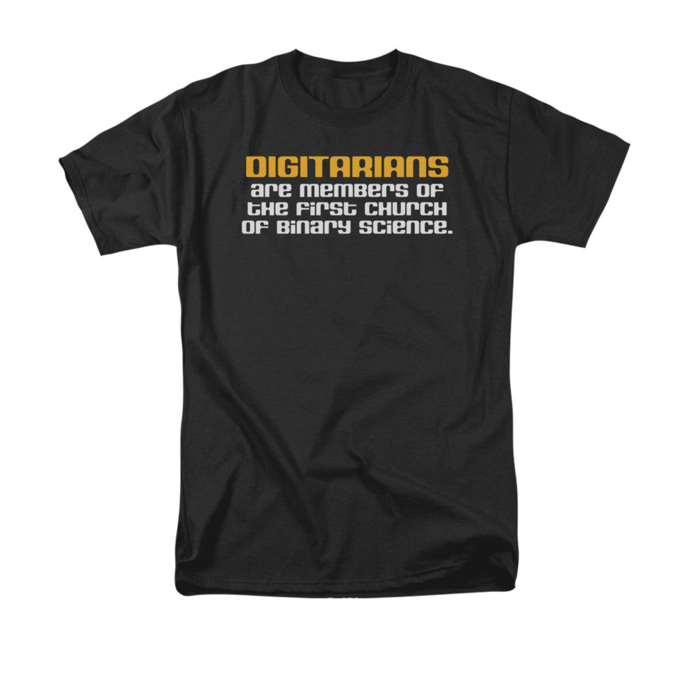 Digitarians Mens T Shirt Black