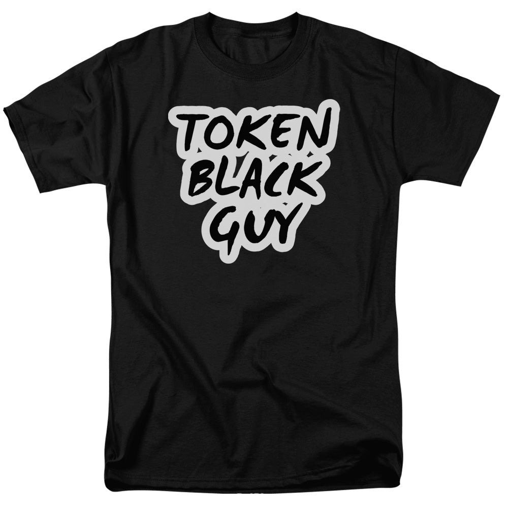 Token Black Guy Mens T Shirt Black