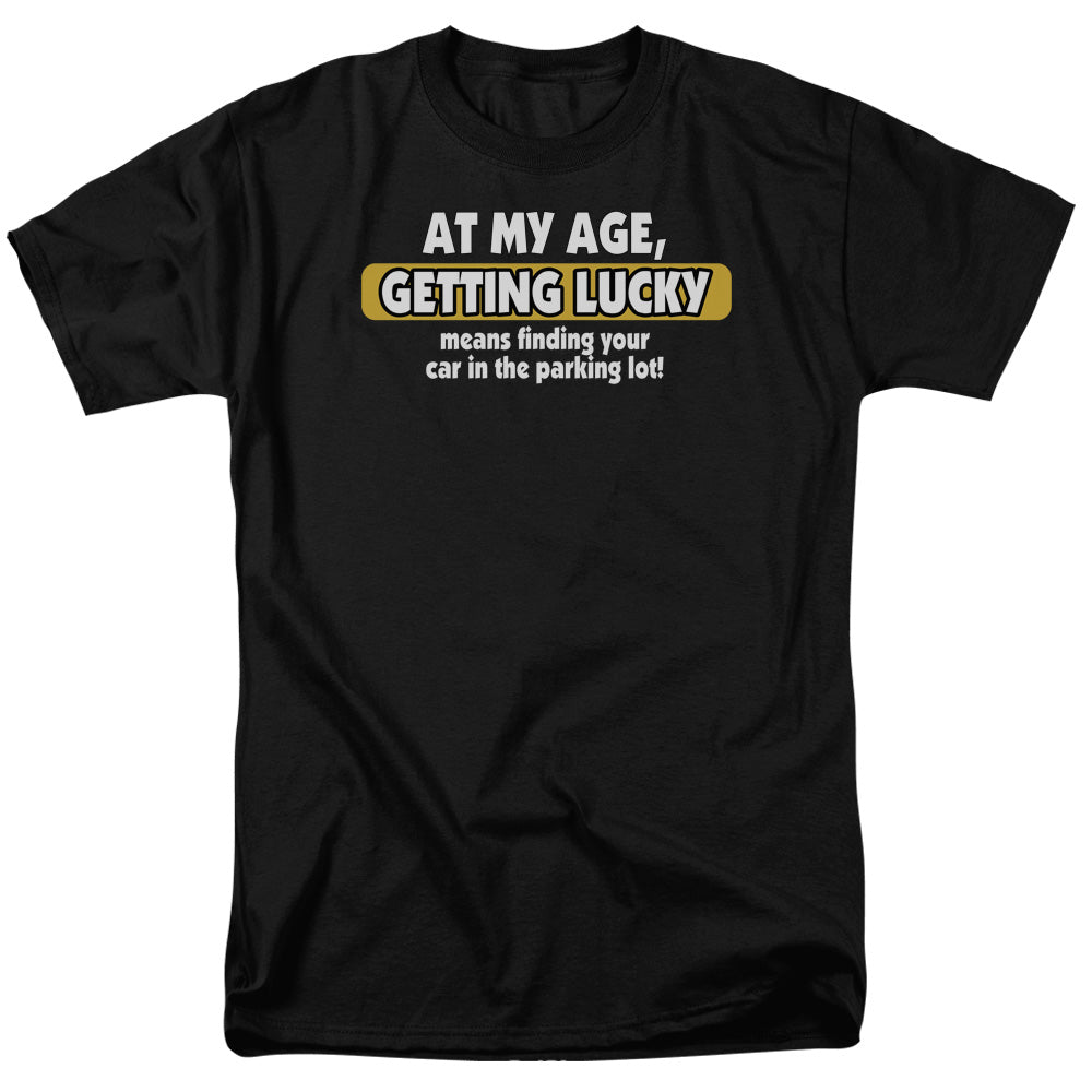 Getting Lucky Mens T Shirt Black