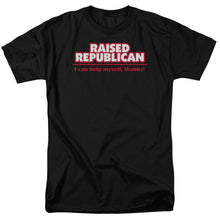 Load image into Gallery viewer, Raised Republican Mens T Shirt Black
