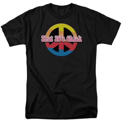 That 70S Chick Mens T Shirt Black