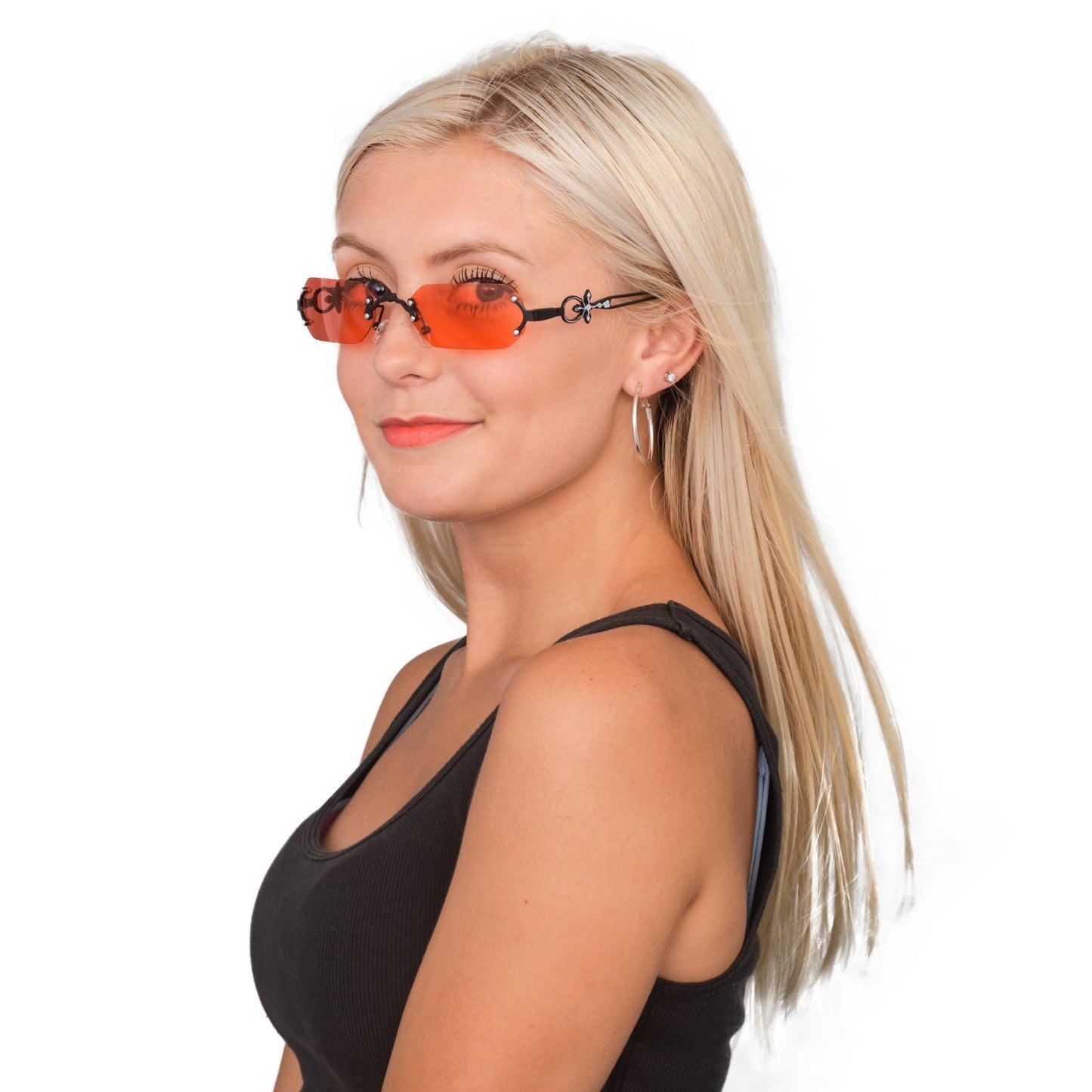 Adult Halloween Accessory Gothic Vampire Glasses