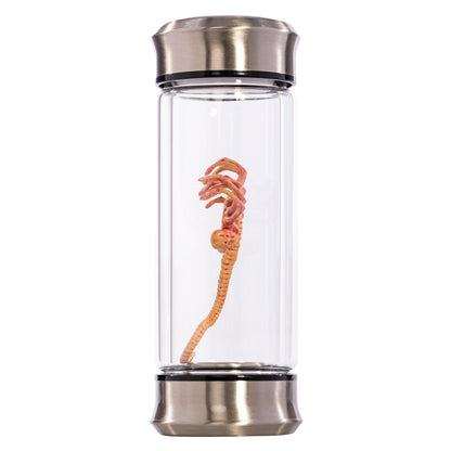 Alien Critter Embryo in Jar Glass Bottle with Display Box 8” Collectible Movie Prop Replica for Halloween Costume