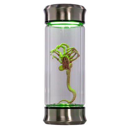 Alien Critter Embryo in Jar Glass Bottle with Display Box 8” Collectible Movie Prop Replica for Halloween Costume