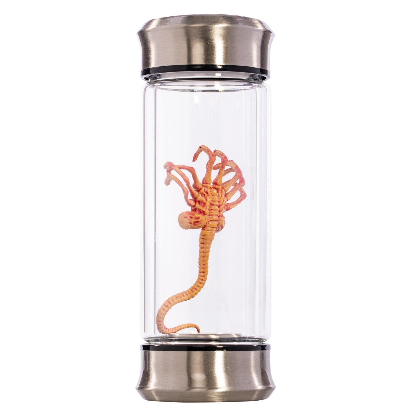 Alien Critter Embryo in Jar Glass Bottle with Display Box 8” Collectible Movie Prop Replica for Halloween Costume