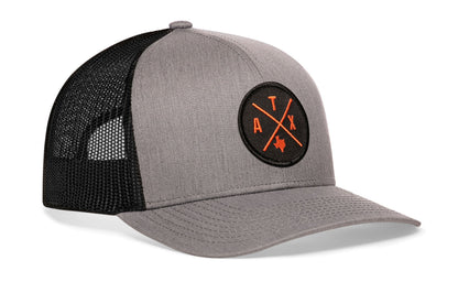 Austin Trucker Haka Hat Orange ATX X Haka Hat Gray-Black Snapback