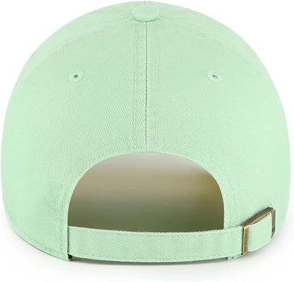 47 Brand MLB New York Yankees Ballpark Clean Up Hat Adjustable Cap Hemlock Green