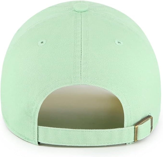 47 Brand MLB New York Yankees Ballpark Clean Up Hat Adjustable Cap Hemlock Green