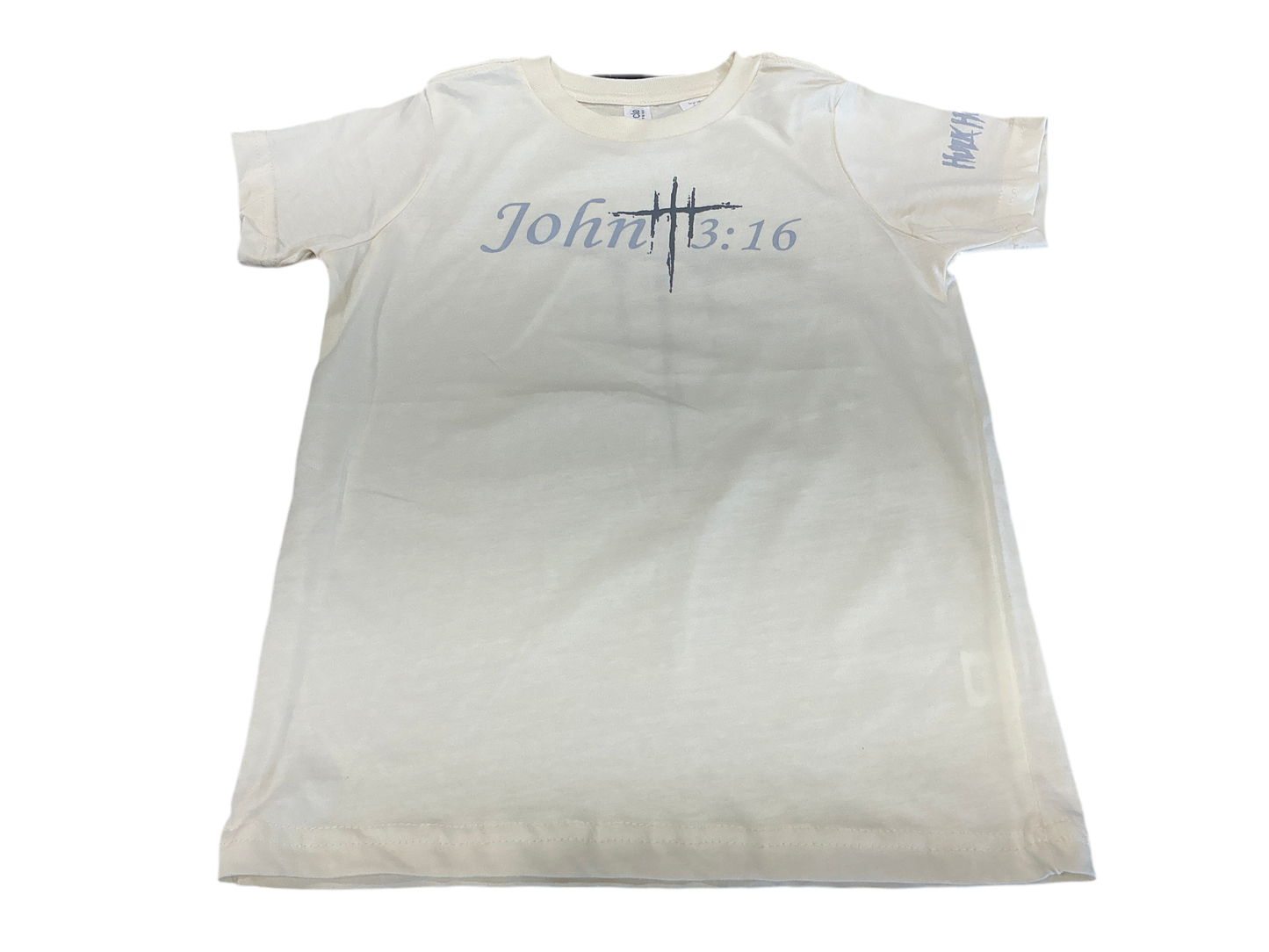 Hulk Hogan John 3:16 Toddler Youth Kids T Shirt Beige