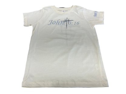 Hulk Hogan John 3:16 Toddler Youth Kids T Shirt Beige