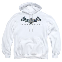 Load image into Gallery viewer, Batman Arkham Knight Descending Logo Mens Hoodie White
