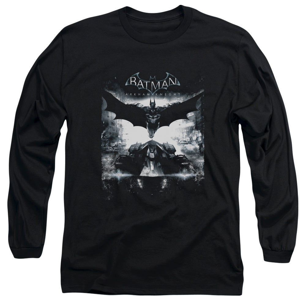 Batman Arkham Knight Forward Force Mens Long Sleeve Shirt Black