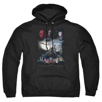 Batman Arkham Knight Villain Storm Mens Hoodie Black