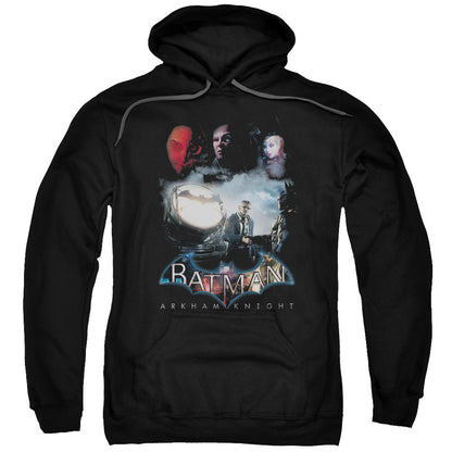 Batman Arkham Knight Villain Storm Mens Hoodie Black