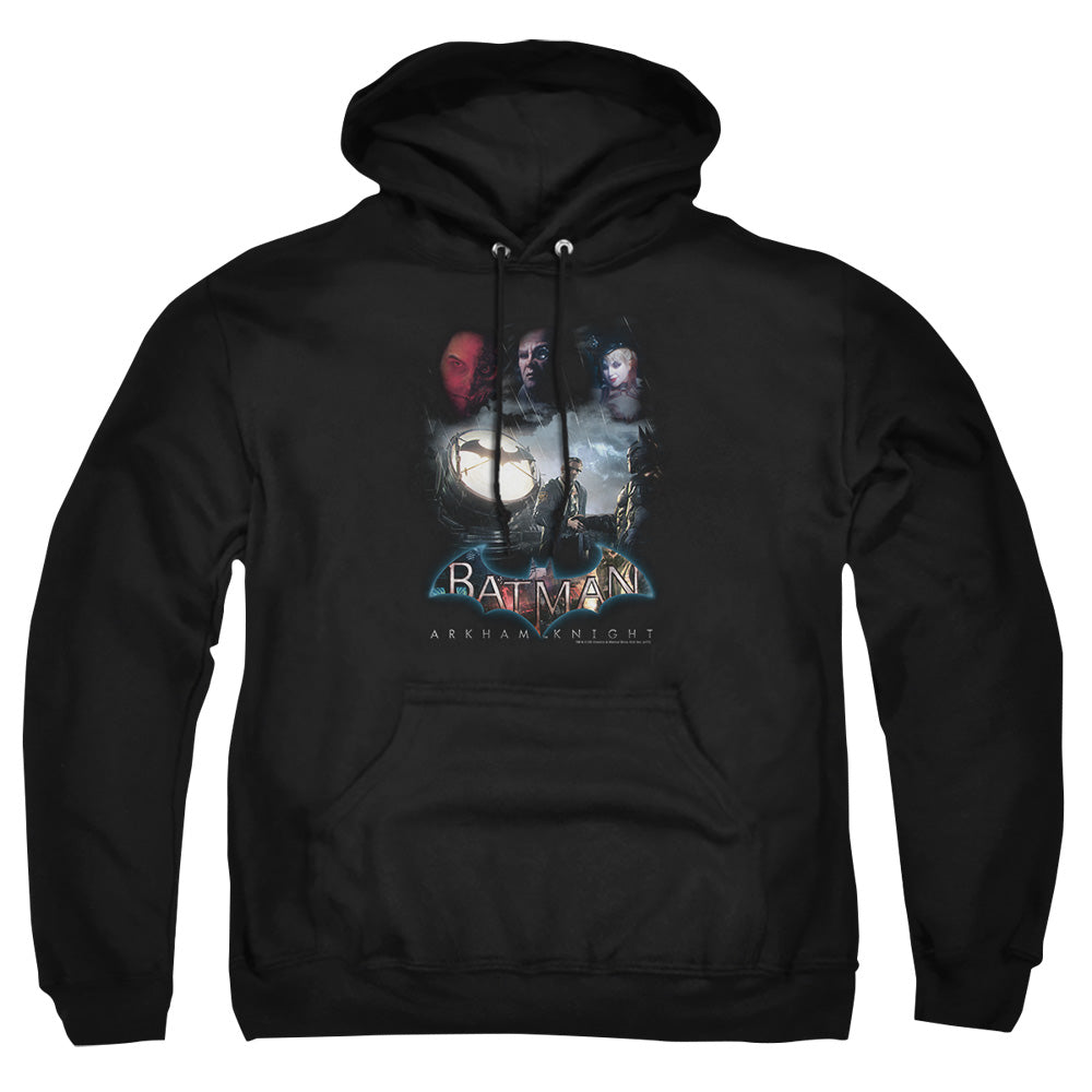 Batman Arkham Knight Villain Storm Mens Hoodie Black