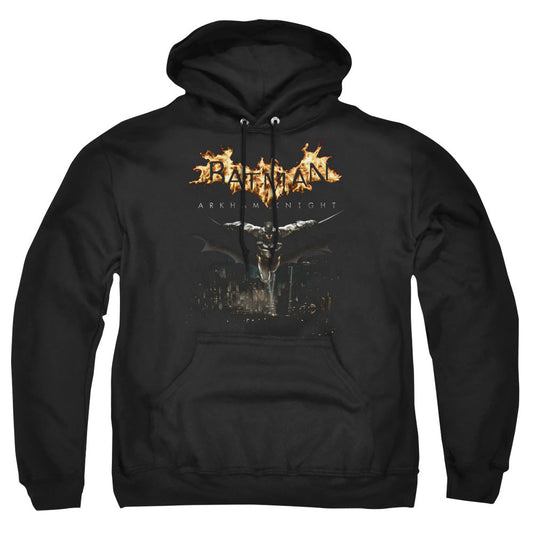 Batman Arkham Knight City Watch Mens Hoodie Black