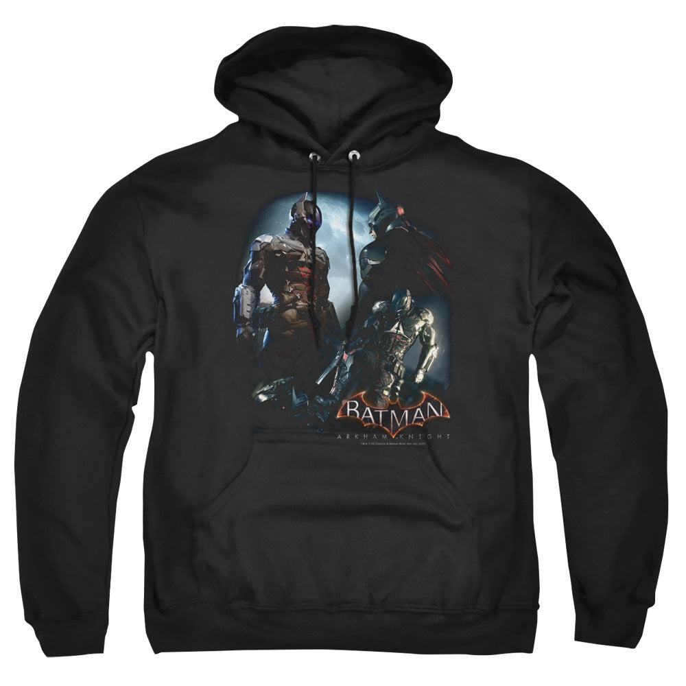 Batman Arkham Knight Face Off Mens Hoodie Black