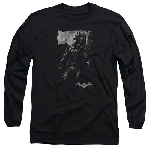 Batman Arkham Knight Bat Brood Mens Long Sleeve Shirt Black