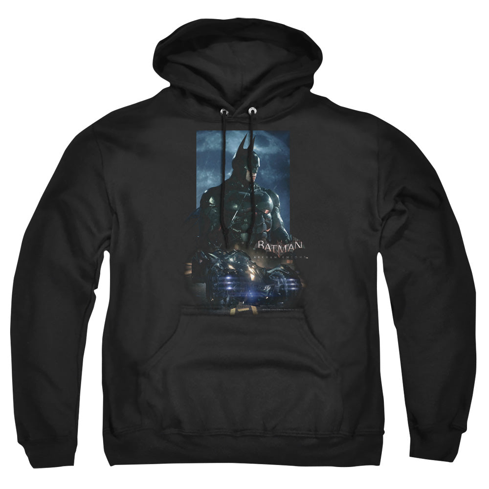 Batman Arkham Knight Batmobile Mens Hoodie Black