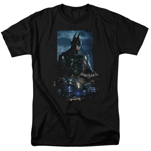 Batman Arkham Knight Batmobile Mens T Shirt Black