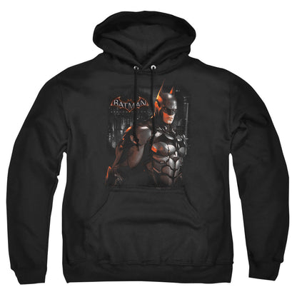 Batman Arkham Knight Dark Knight Mens Hoodie Black