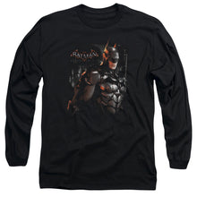 Load image into Gallery viewer, Batman Arkham Knight Dark Knight Mens Long Sleeve Shirt Black
