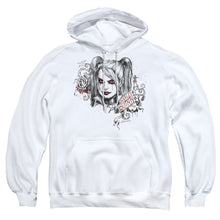 Load image into Gallery viewer, Batman Arkham Knight Sketchy Girl Mens Hoodie White
