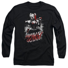 Load image into Gallery viewer, Batman Arkham Knight Quinn City Mens Long Sleeve Shirt Black
