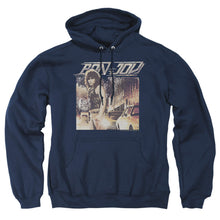 Load image into Gallery viewer, Bon Jovi Runaway Jon Mens Hoodie Navy
