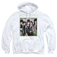 Load image into Gallery viewer, Bon Jovi Framed Mens Hoodie White
