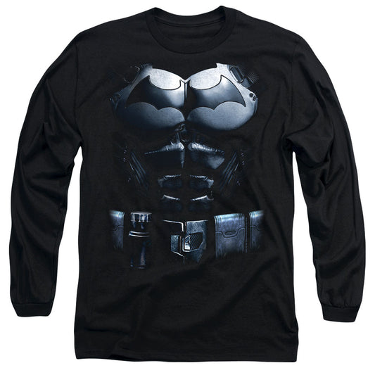 Batman Arkham Origins Costume Mens Long Sleeve Shirt Black