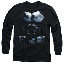 Load image into Gallery viewer, Batman Arkham Origins Costume Mens Long Sleeve Shirt Black
