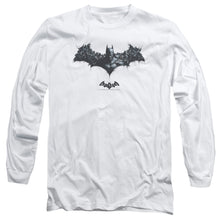 Load image into Gallery viewer, Batman Arkham Origins Bat Of Enemies Mens Long Sleeve Shirt White

