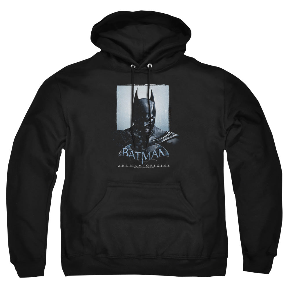 Batman Arkham Origins Two Sides Mens Hoodie Black