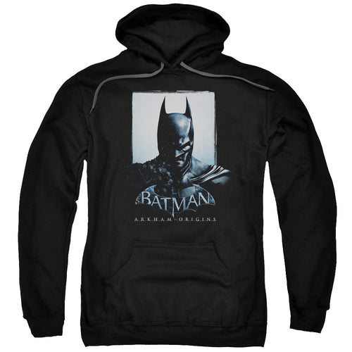 Batman Arkham Origins Two Sides Mens Hoodie Black