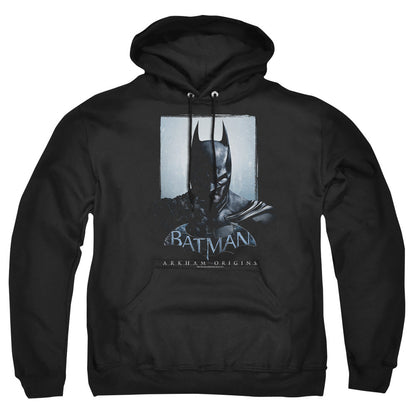 Batman Arkham Origins Two Sides Mens Hoodie Black