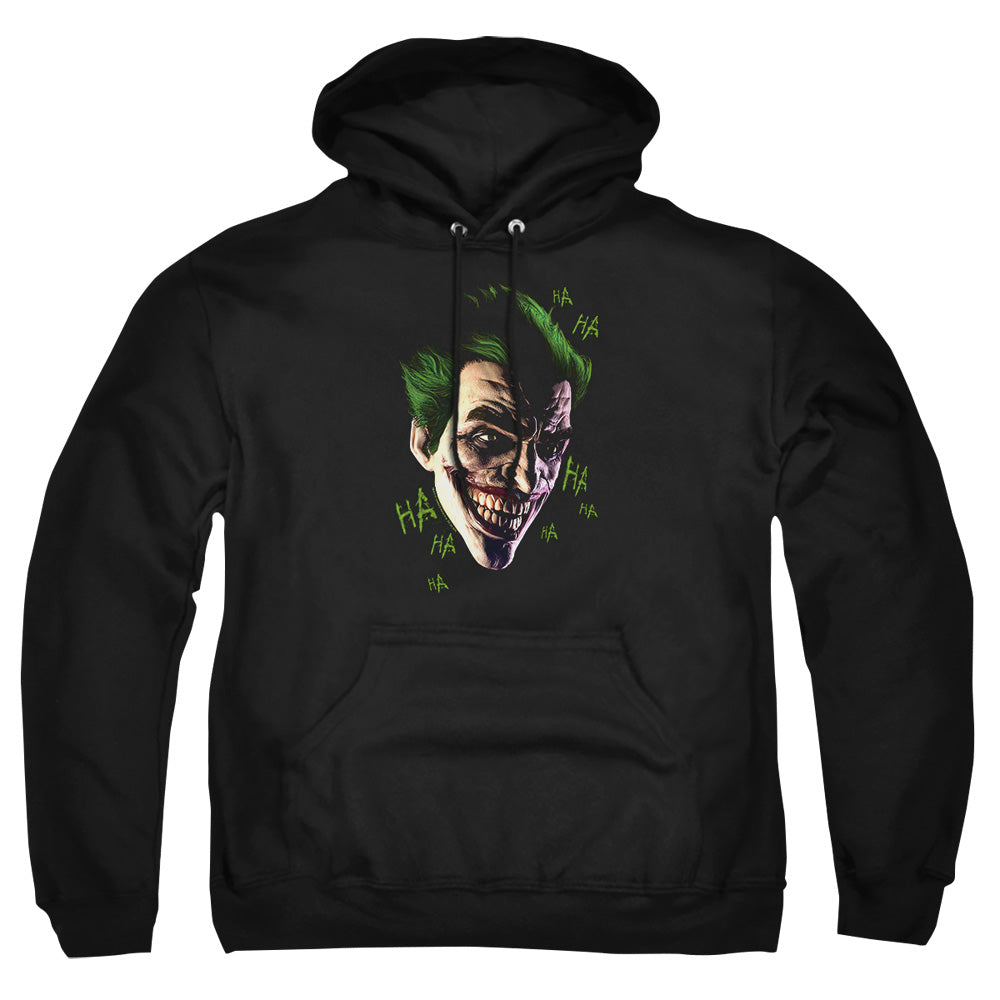 Batman Arkham Origins Joker Grim Mens Hoodie Black