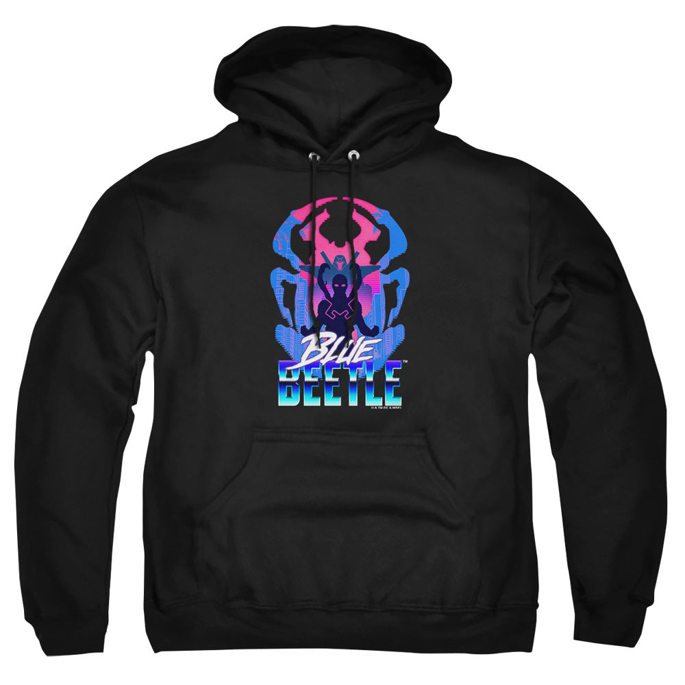 Blue Beetle (2023) Silhouette Mens Hoodie Black
