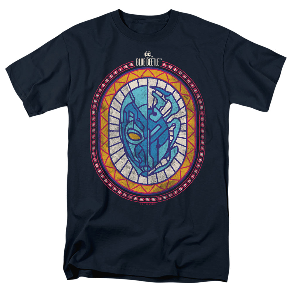 Blue Beetle (2023) Reyes Courage Mens T Shirt Navy