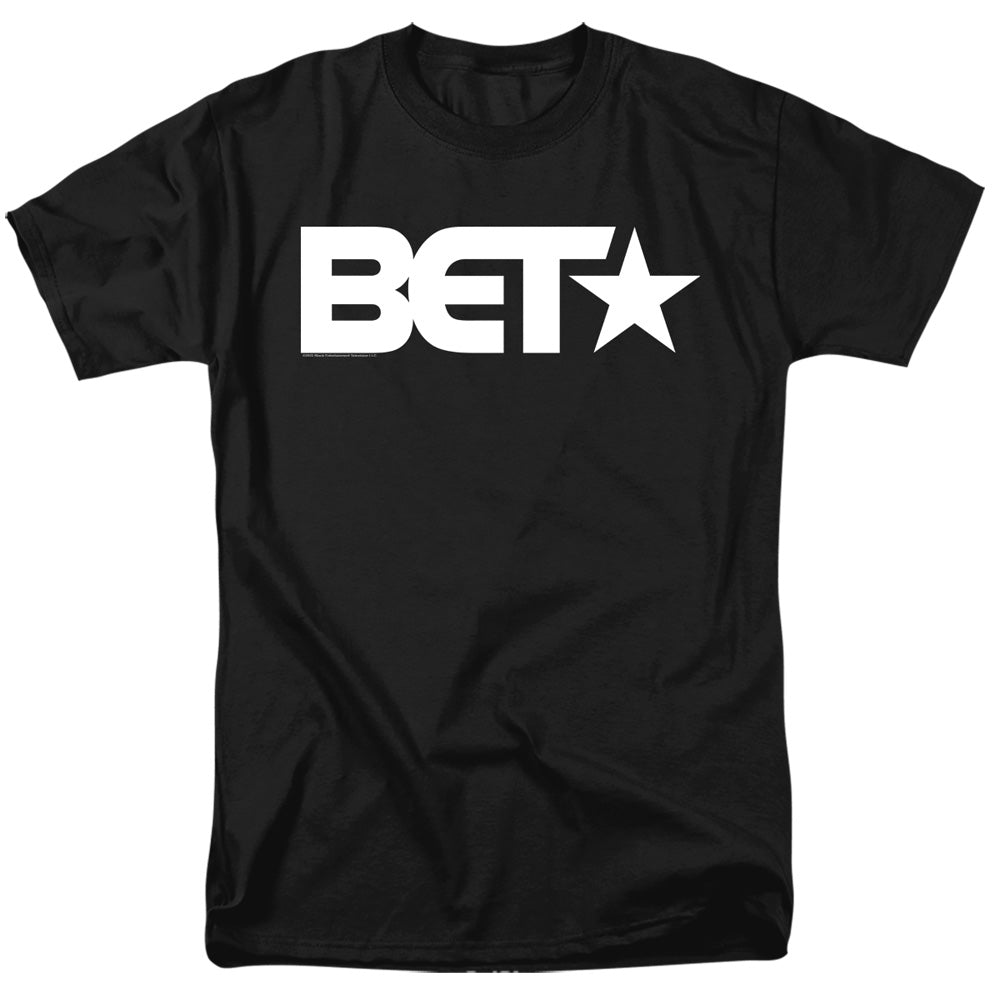 Bet Logo Mens T Shirt Black