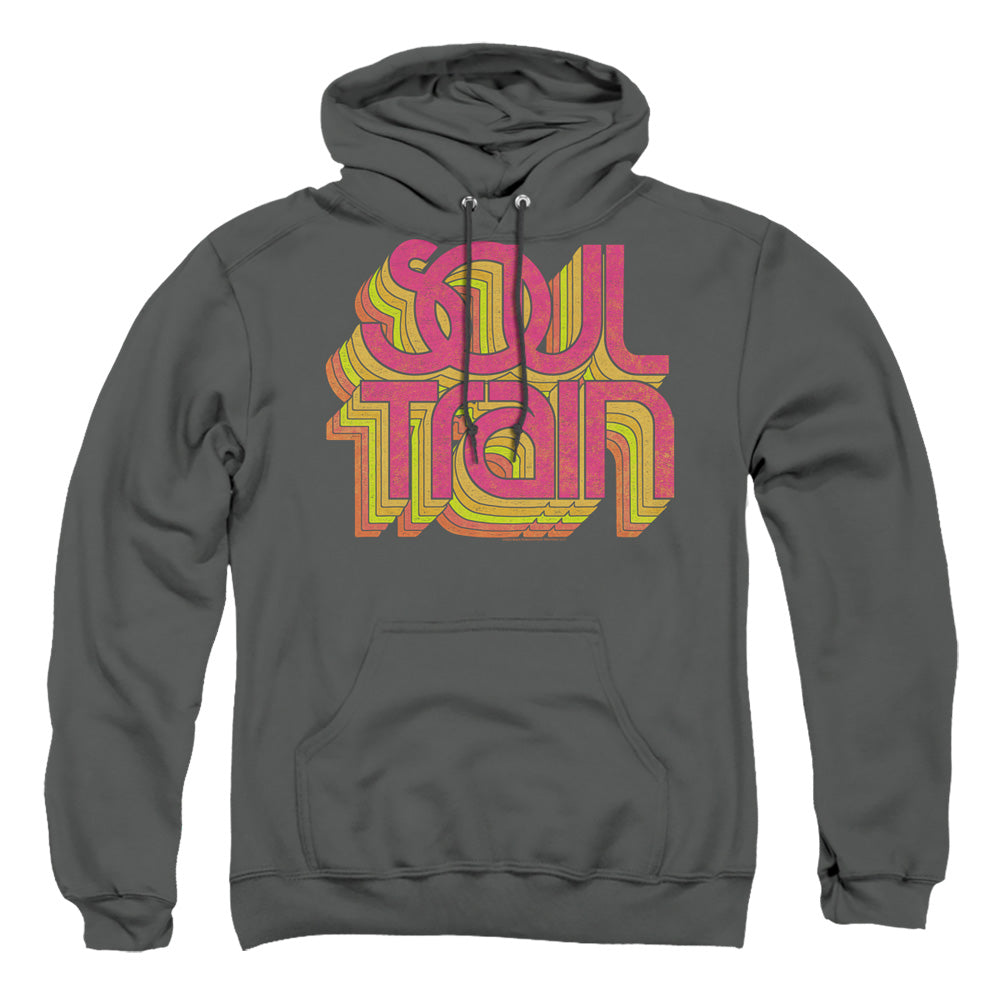Bet Soul Train Vibing Logo Mens Hoodie Charcoal