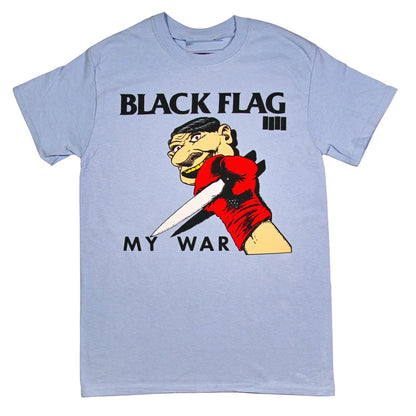 Black Flag My War Album SST Records Mens T Shirt