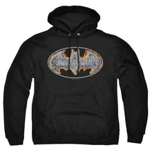 Load image into Gallery viewer, Batman Steel Fire Shield Mens Hoodie Black
