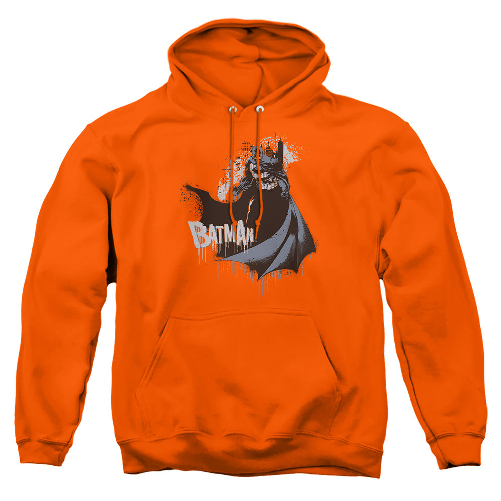 Batman The Drip Knight Mens Hoodie Orange