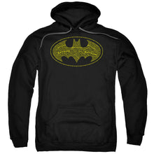Load image into Gallery viewer, Batman Type Logo Mens Hoodie Black
