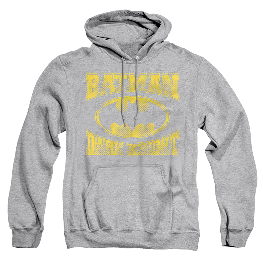 Batman Dark Knight Jersey Mens Hoodie Athletic Heather