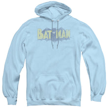 Load image into Gallery viewer, Batman Vintage Logo Mens Hoodie Light Blue

