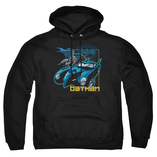Batman Nice Wheels Mens Hoodie Black